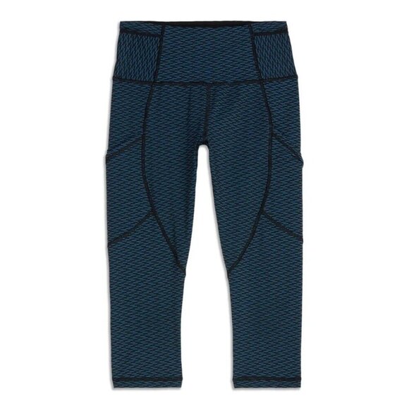 Lululemon Outrun High-Rise Crop Leggings Small - Picture 1 of 5